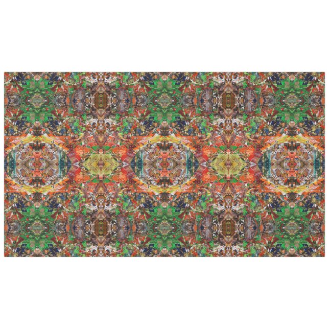 Nappe Artist’s Palette: Expressive Paint Stroke Pattern (Devant (Horizontal))