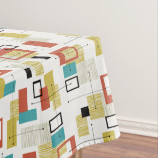 Nappe atomique vintage de conception de Tiki