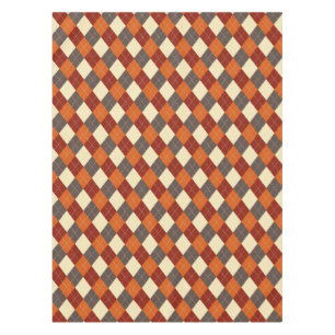 Nappe Automne/Automne En vichy motif