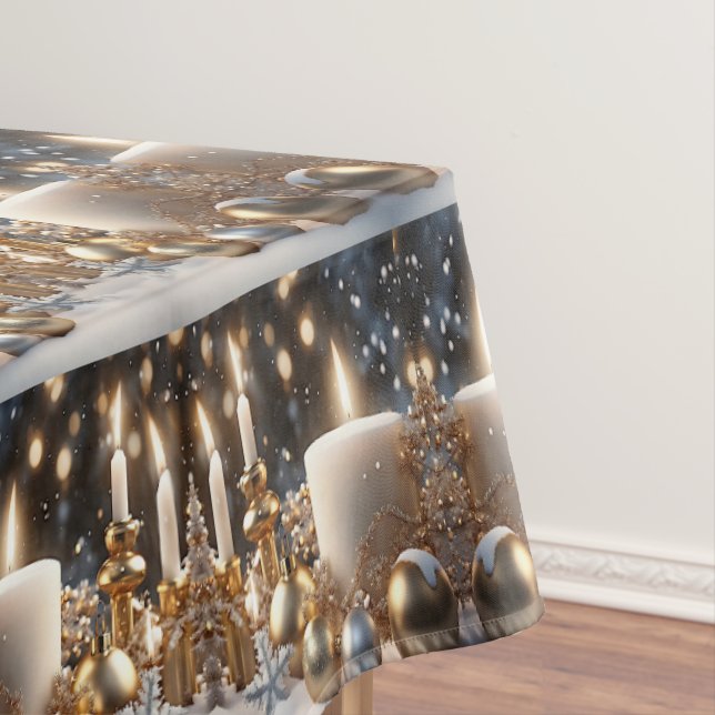 Nappe aux bougies de vacances (In Situ)