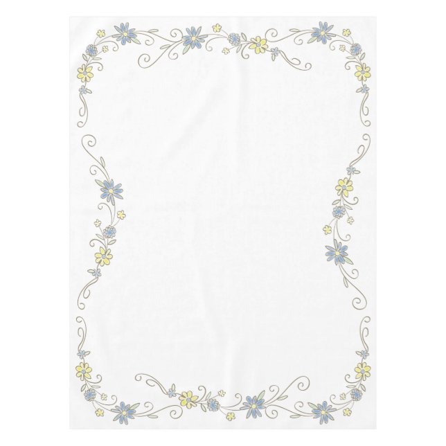 Nappe Baby shower Cowboy (Devant)