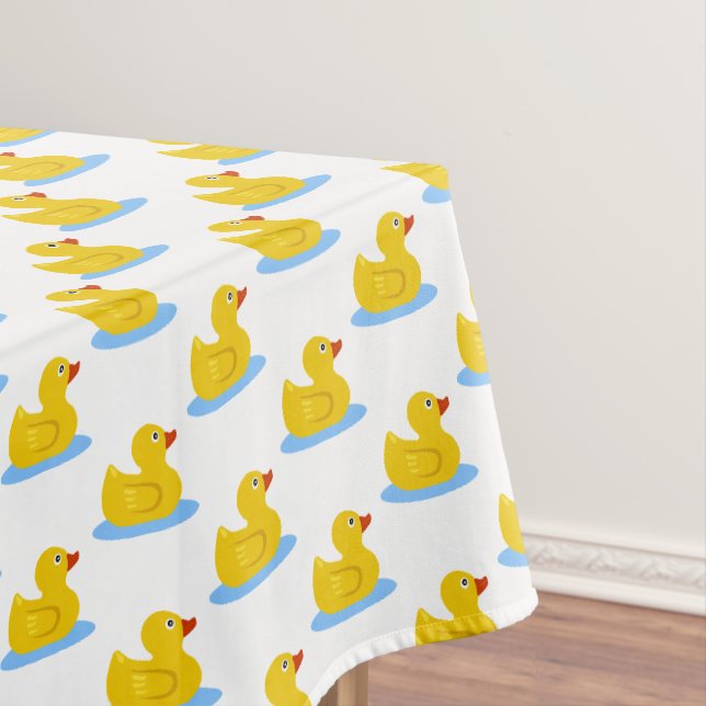 Nappe Baby shower de canard en caoutchouc (In Situ)