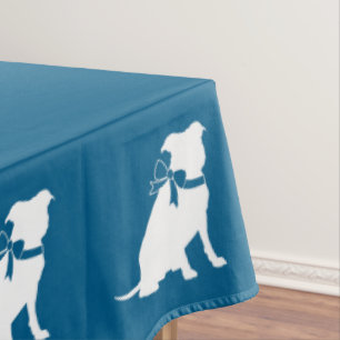 Nappe Baby shower de chien taureau Pit
