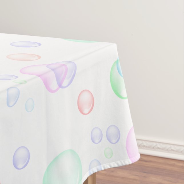 Nappe Baby shower Rainbow Soap Bubbles (In Situ)