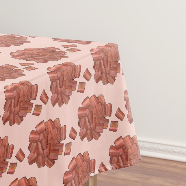 Nappe Bacon Crumbles Bandes Alimentation Pizza Toppings  (In Situ)