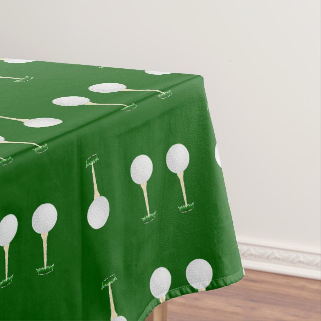 Nappe Bals de golf en motif vert (In Situ)