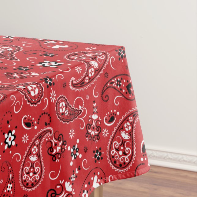 Nappe Bandana Red Paisley (In Situ)