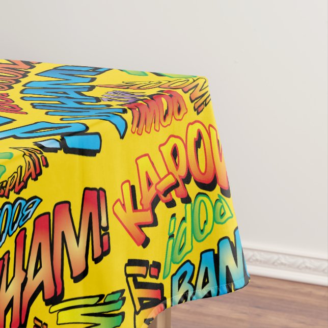 Nappe Bande dessinée Pop Art Sounds (In Situ)