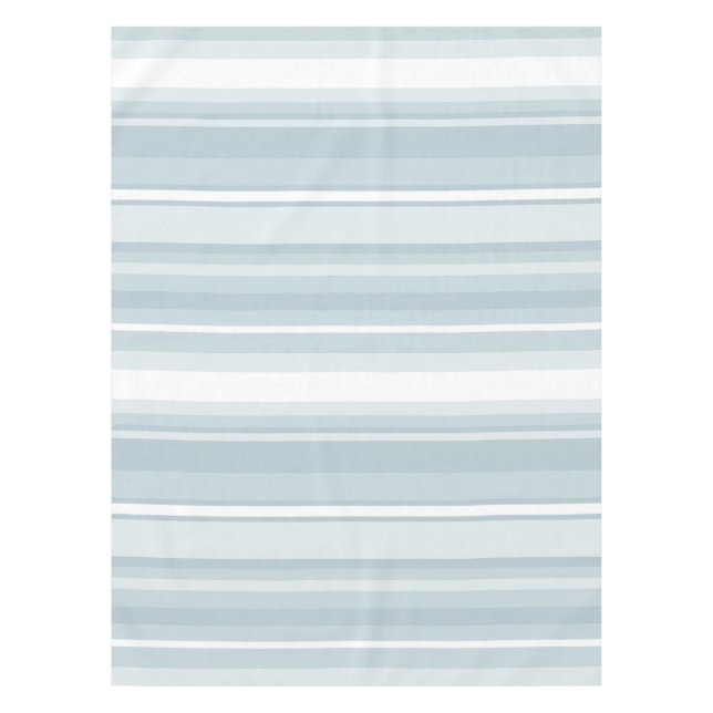Nappe Bandes bleu glace (Devant)