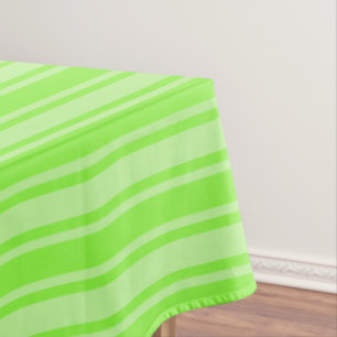 Nappe Bandes de bonbons vert citron