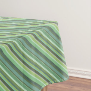 Nappe Bandes diagonales vert olive