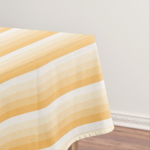 Nappe Bandes d'ombre jaune