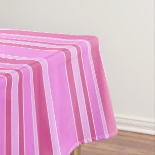 Nappe Bandes roses