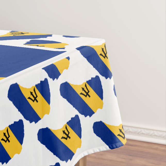 Nappe BARBADOS DRAPEAU Patriotique (In Situ)