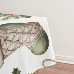 Nappe Bas de Noël Baies d'hiver