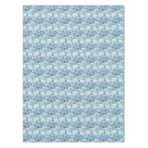 Beau motif de fleur bleu d'hortensia