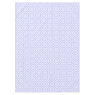 Nappe Beau Périwinkle Quatrefoil Motif Spring