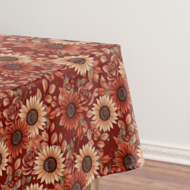 Nappe Beautiful Autumn Sunflowers (In Situ)