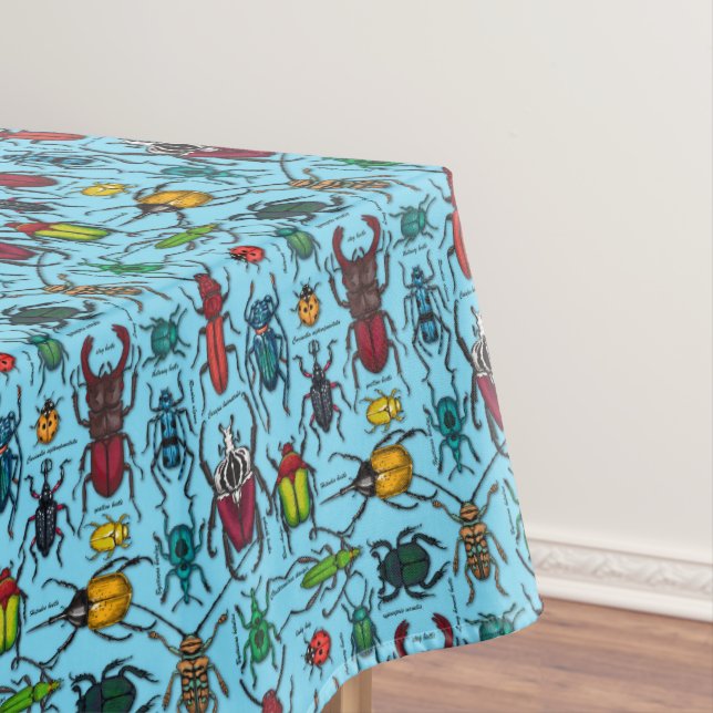 Nappe Beetons sur bleu (In Situ)
