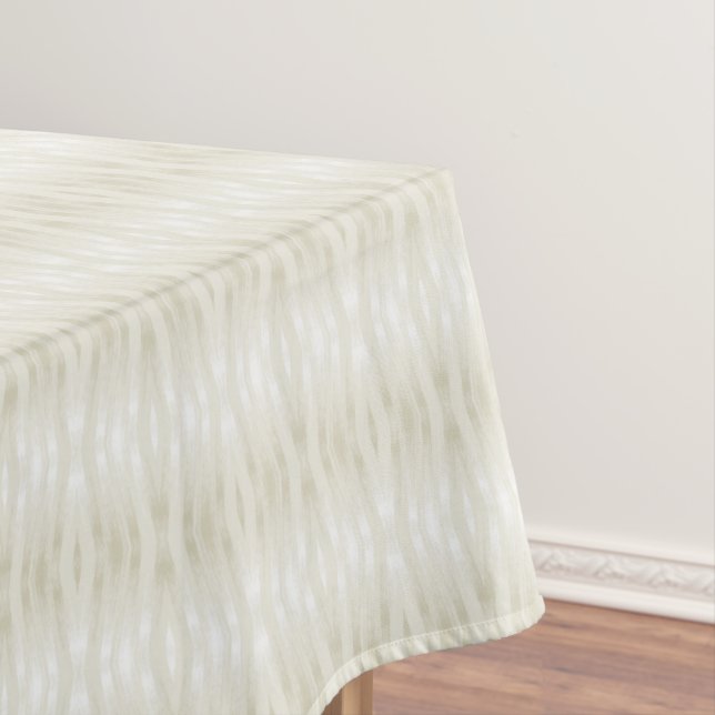 Nappe Beige clair noble texturé blanc (In Situ)