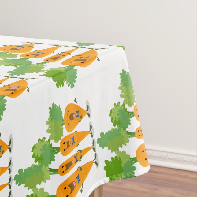 Nappe Belle illustration du quatuor de carottes à carott (In Situ)
