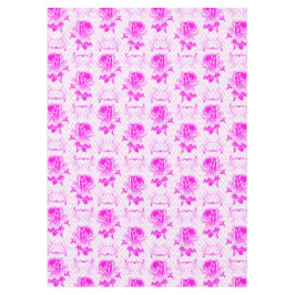 Nappe Belle Vintage florale pourpre