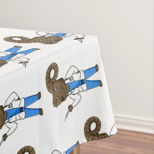 Nappe Bighorn sheep doctor cartoon illustration