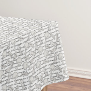 Nappe BITUB Motif (Croyez en l'incroyable) Blanc