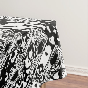 Nappe Black and White Geometric Art 25