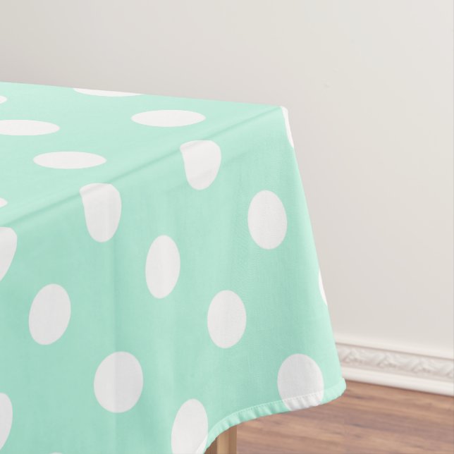 nappe blanche verte en bon état de pique-nique de (In Situ)