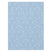 Bleu bien aéré de temps de thé