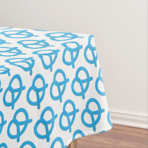 Nappe Bleu et blanc Motif allemand Oktoberfest
