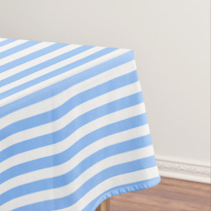Nappe Bleu et blanc rayures de bonbons