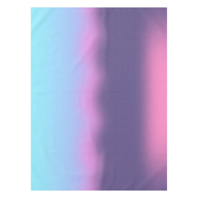 Nappe Bleu Et Rose - Gradient (Devant)