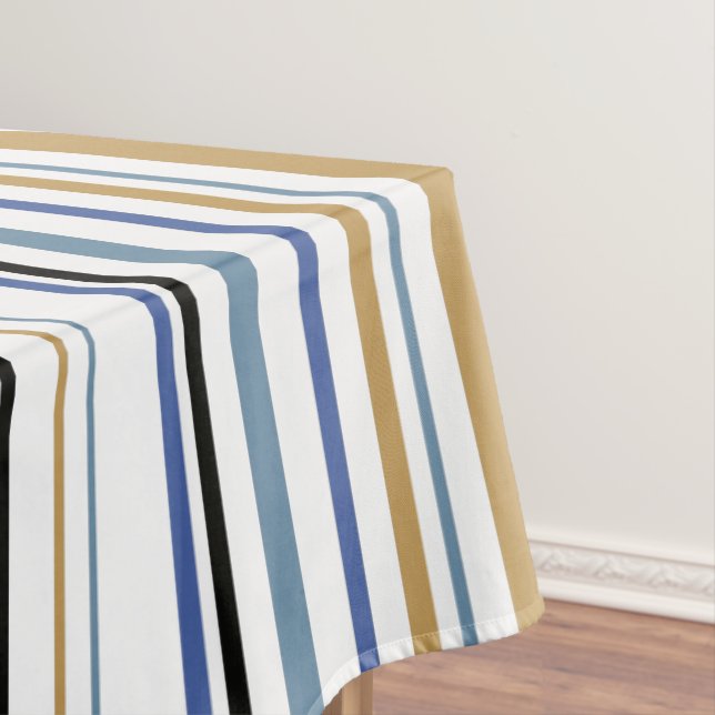 Nappe Bleu or et blanc de la plage (In Situ)