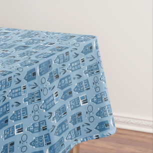 Nappe Bleu original de Chambres d'Amsterdam de tulipes