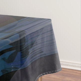 Nappe bleuâtre, géométrique abstrait contemporain, récol