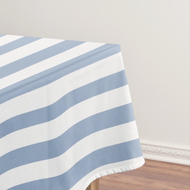 Nappe Bleue & Blanche Rayée   (In Situ)