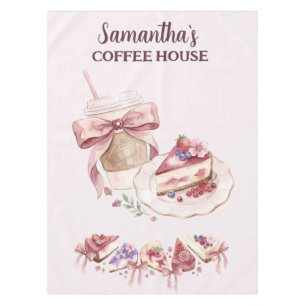 Nappe Blush Patisserie Cafe Marque Personnalisée