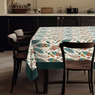 Nappe Bohème Avec Flèches Plumes