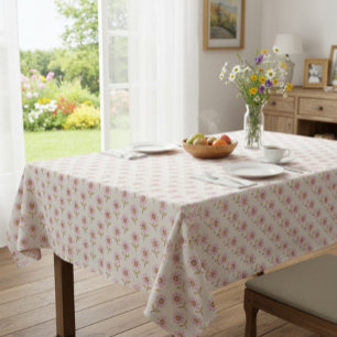 Nappe Boho Ukrainien Folk Cross Stitch Floral