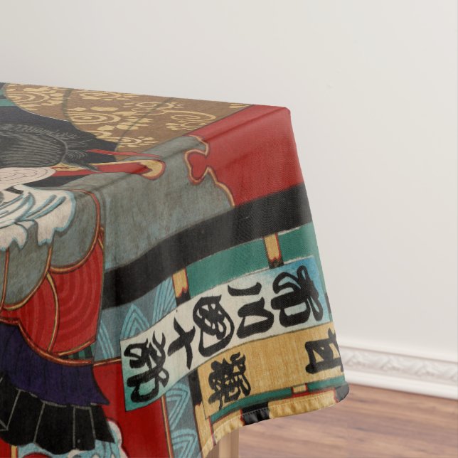 Nappe Bois de graveur samouraï de guerriers de Kabuki (In Situ)