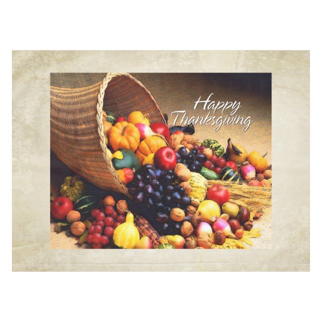 Nappe Bon thanksgiving 12 Options (Devant (Horizontal))