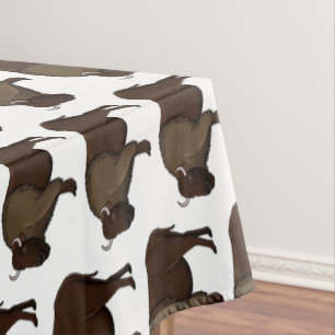 Nappe Bonne illustration de bison américain