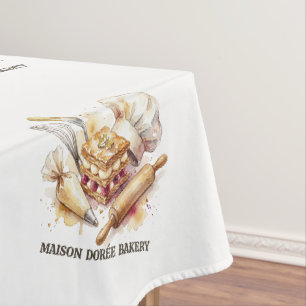Nappe Boulangerie Magasin Pâtissier Dessert Sucreries Gâ