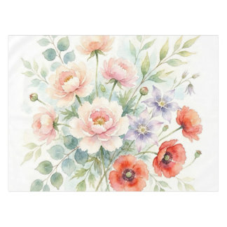 Nappe Bouquet de fleurs sauvages de jardin de campagne à