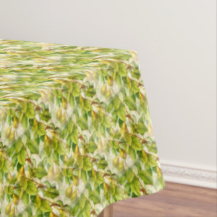 Nappe Branches de poires et Motif de poires