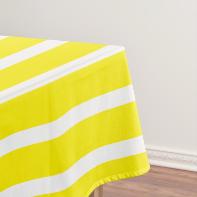 Nappe Bright Yellow and White Stripe (In Situ)