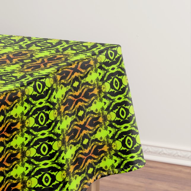 Nappe Brown tribal et Motif noir (In Situ)