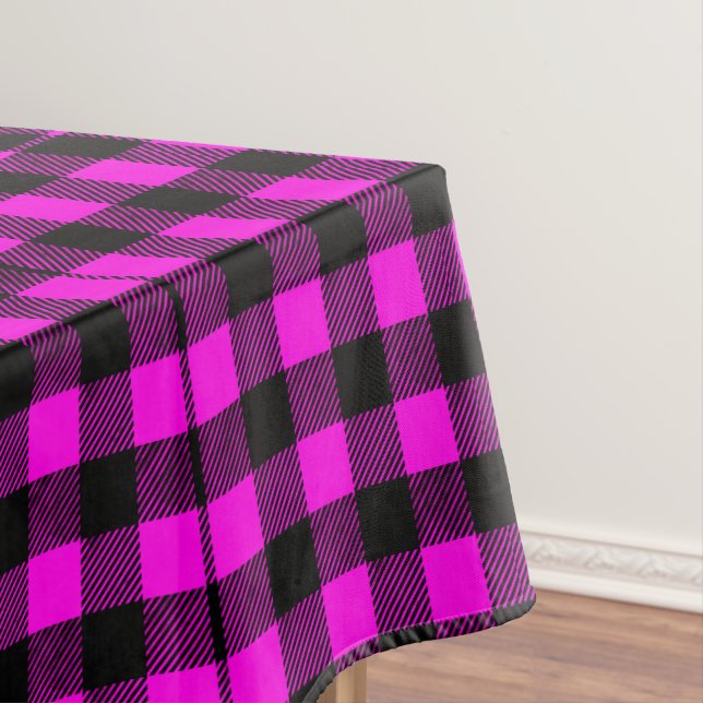 Nappe Buffalo Check Purple Plaid Motif (In Situ)